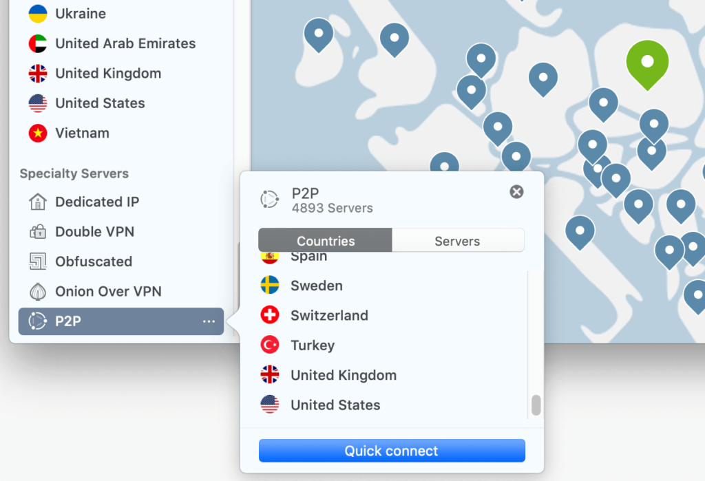 torrenting with nordvpn